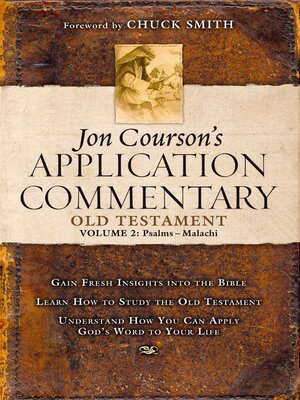 cover image of Jon Courson's Application Commentary